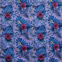 Polyester Fabric Hibiscus Monstera Palm Leaves