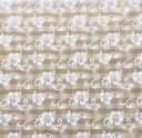 Hibiscus Palaka Cotton Fabric - Hibiscus Floral Palaka Check, 45" Width (1 Yard)