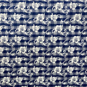 Hibiscus Palaka Cotton Fabric - Hibiscus Floral Palaka Check, 45" Width (1 Yard)