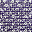 Hibiscus Palaka Cotton Fabric - Hibiscus Floral Palaka Check, 45" Width (1 Yard)