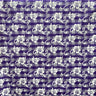 Hibiscus Palaka Cotton Fabric - Hibiscus Floral Palaka Check, 45" Width (1 Yard)