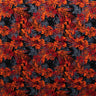Hibiscus Palm Watercolor Design Cotton Light Barkcloth Fabric - Watercolor Tropical Floral Print, 45" Width (1 Yard)