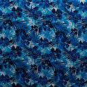 Cotton Barkcloth Hibiscus Palm Watercolor Fabric