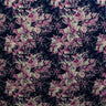 Hibiscus Plumeria Tropical Leaves Cotton Light Barkcloth Fabric - Hibiscus And Plumeria Floral Tropical Leaves Print, 36" X 45" (1 Yard)