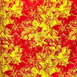 Hibiscus Plumeria Tropical Leaves Cotton Light Barkcloth Fabric - Ivory, Green, Fuchsia, Orange, Turquoise & Purple, 36" X 45" (1 Yard)