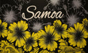 Polyester Sarong Hibiscus Samoa