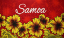 Polyester Sarong Hibiscus Samoa