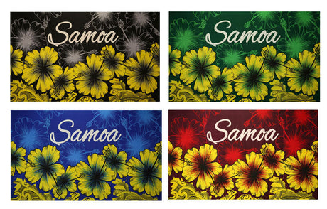 Polyester Sarong Hibiscus Samoa