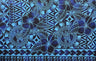 Hibiscus Sea Turtle Polyester Fabric - Hibiscus And Sea Turtle Print, 72" X 45" (1 Sarong)