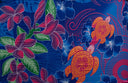 Polyester Sarong Hibiscus Tiare Turtle 72x45