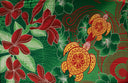 Polyester Sarong Hibiscus Tiare Turtle 72x45