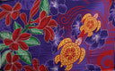 Polyester Sarong Hibiscus Tiare Turtle 72x45