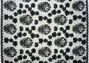 Hibiscus Tonga Seal Lace Polyester Fabric - Hibiscus Tonga Seal Pattern, 50" Width (1 Yard)