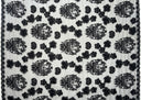 Hibiscus Tonga Seal Polyester Lace Fabric - Tonga Seal With Hibiscus Flowers, 50" Width, 36" Yard Cut (1 Yard)