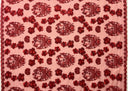 Hibiscus Tonga Seal Polyester Lace Fabric - Tonga Seal With Hibiscus Flowers, 50" Width, 36" Yard Cut (1 Yard)