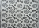 Hibiscus Tonga Seal Lace Polyester Fabric - Hibiscus Tonga Seal Pattern, 50" Width (1 Yard)