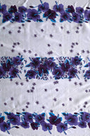 Polyester Hibiscus Triple Border Fabric