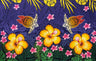 Hibiscus Turtle Assortment Sarong Polyester Fabric - Samoa Style Print, 72" L X 45" W (1 Piece)