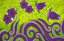 Polyester Sarong Hibiscus Turtles Waves