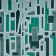 Geometric Cut Velvet Upholstery Fabric - High Society