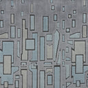 Geometric Cut Velvet Upholstery Fabric - High Society