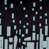 Geometric Cut Velvet Upholstery Fabric - High Society