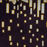 Geometric Cut Velvet Upholstery Fabric - High Society