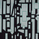 Geometric Cut Velvet Upholstery Fabric - High Society