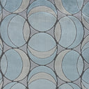 Geometric Cut Velvet Upholstery Fabric by the Yard