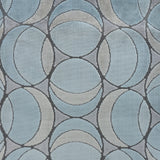 Geometric Cut Velvet Upholstery Fabric by the Yard