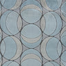 Geometric Cut Velvet Upholstery Fabric by the Yard