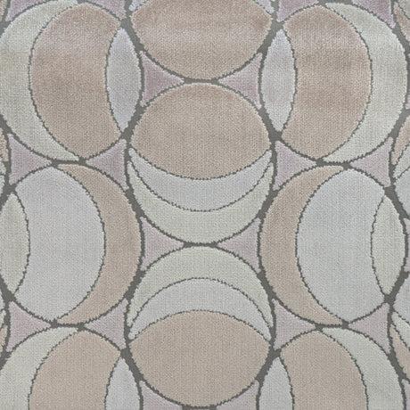Geometric Cut Velvet Upholstery Fabric by the Yard