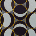 Geometric Cut Velvet Upholstery Fabric by the Yard