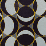 Geometric Cut Velvet Upholstery Fabric by the Yard