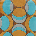 Geometric Cut Velvet Upholstery Fabric by the Yard
