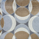Geometric Cut Velvet Upholstery Fabric by the Yard