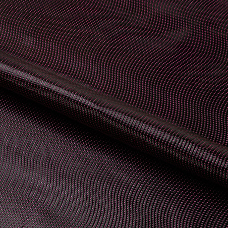 Hipster Swirl Polyurethane Coated Polyester Spandex Fabric - Black/Silver, Black/Gold, Black/Fuchsia, 54" Width (1 Yard)