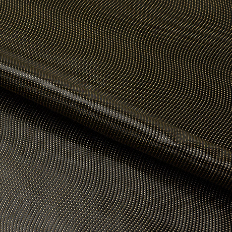 Hipster Swirl PU Coated Spandex Fabric - Black/Silver, Black/Gold, Black/Fuchsia, 54" Width (1 Yard)