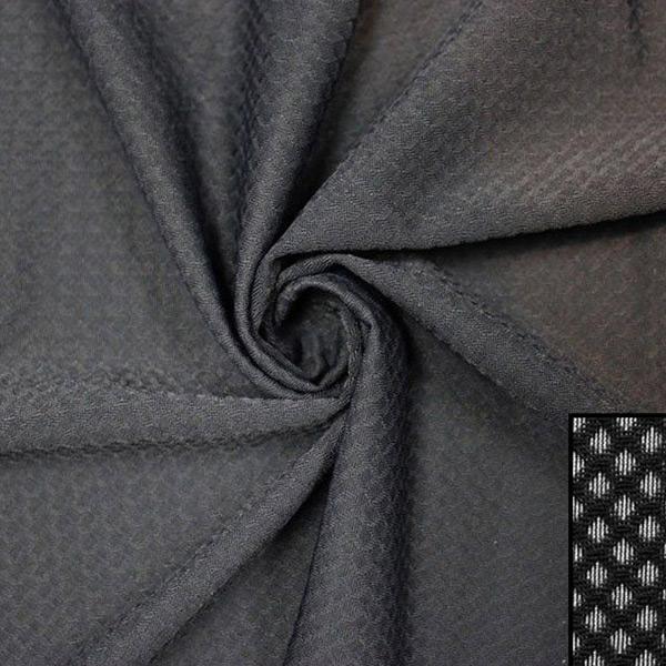 Hive Textured Nylon Spandex Fabric - Jacquard Knit Lattice Texture, 53" Width, 4-Way Stretch (1 Yard)