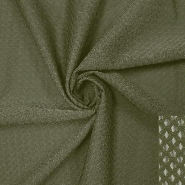 Hive Textured Spandex Nylon Spandex Fabric - Jacquard Knit Lattice Texture, 53" Width (1 Yard)