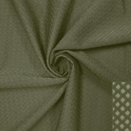 Hive Textured Nylon Spandex Fabric - Jacquard Knit Lattice Texture, 53" Width, 4-Way Stretch (1 Yard)