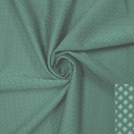 Hive Textured Nylon Spandex Fabric - Jacquard Knit Lattice Texture, 53" Width, 4-Way Stretch (1 Yard)