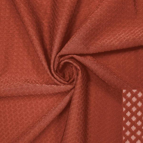 Textured Spandex Hive Lattice Fabric