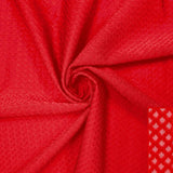 Hive Textured Nylon Spandex Fabric - Jacquard Knit Lattice Texture, 53" Width, 4-Way Stretch (1 Yard)
