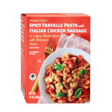 Spicy Farfalle Pasta with Italian Chicken Sausage - 12 Oz