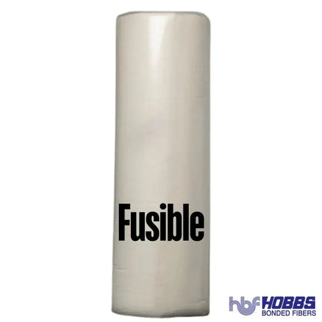 Fusible Cotton Poly Batting 96" Wide Roll