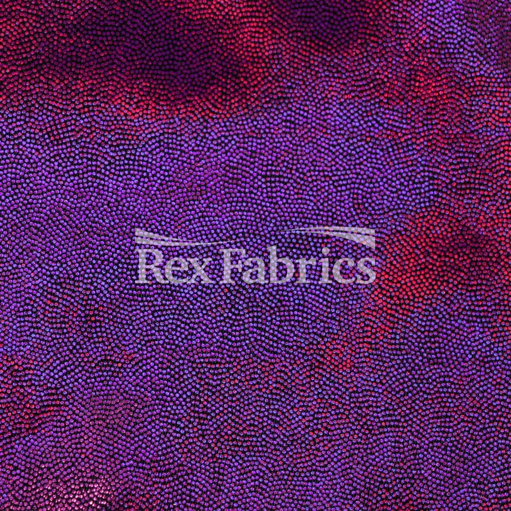 Matrix Holo Sheen Nylon Spandex Fabric - Multiple Colors, Micro Dot, 58/60" Width (1 Yard)