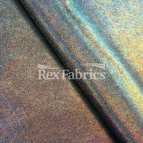 Matrix Holo Sheen Nylon Spandex Fabric - Multiple Colors, Micro Dot, 58/60" Width (1 Yard)
