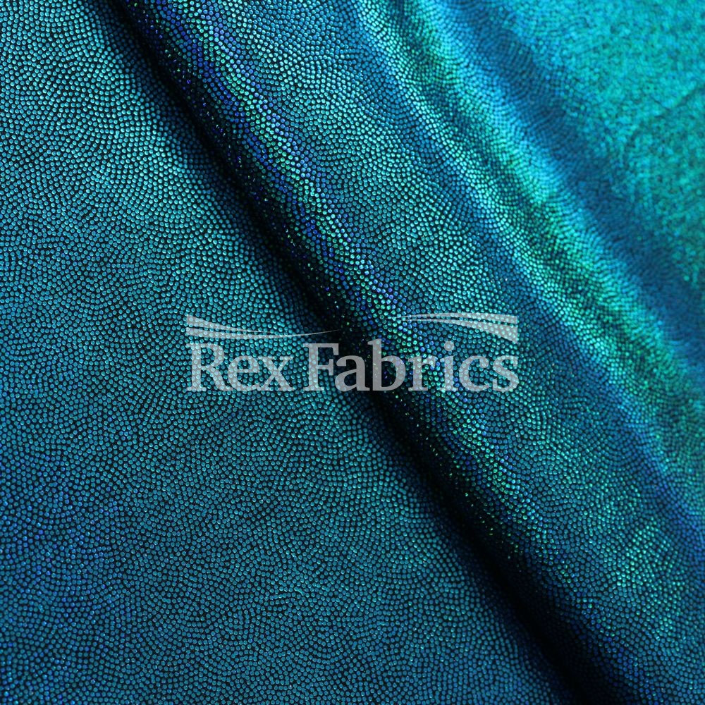 Matrix Holo Sheen Nylon Spandex Fabric - Multiple Colors, Micro Dot, 58/60" Width (1 Yard)