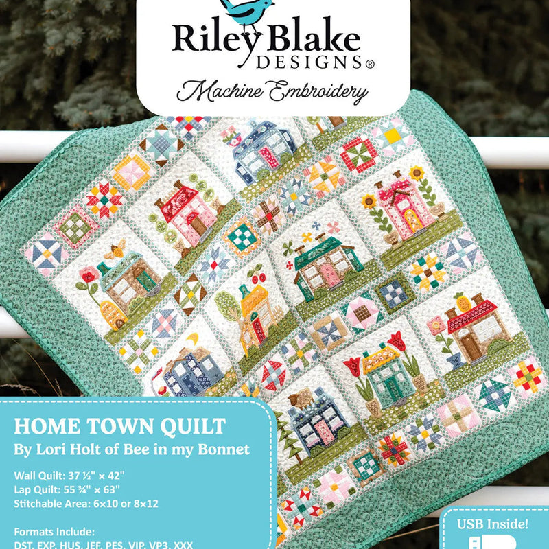 Machine Embroidery USB Quilt Projects